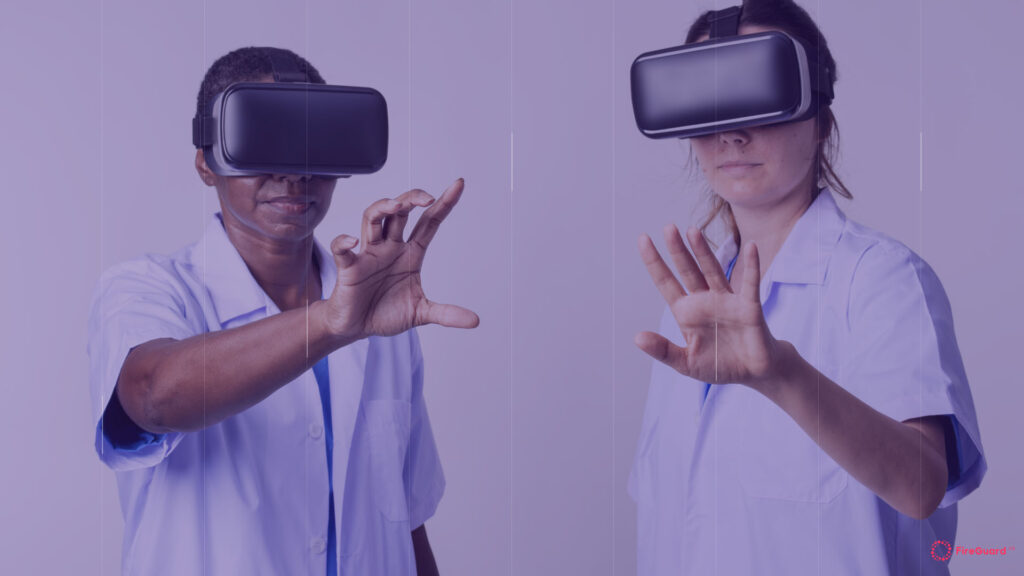 Healthcare Workers using FireGuard VR.